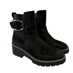 Blondo Women’s Boots sz 8 Waterproof Suede Block Heel NEW # M403